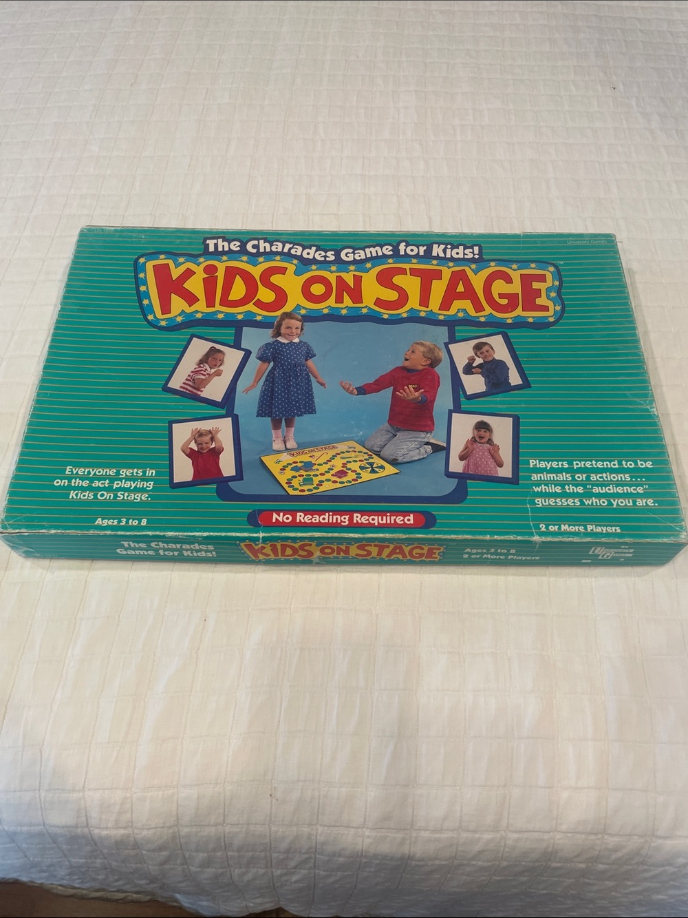 Vintage Kids on Stage Charades Game for children who like to act up ages 3-8